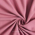 Fireproof Soft Viscose Linen Fabric in Dark Pink